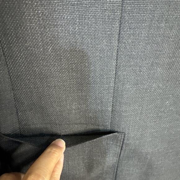 NWT English Laundry Blazer Jacket Black Wool Men 40R 33W - Picture 12 of 16